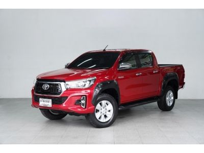 TOYOTA HILUX REVO DOUBLE CAB 2.4 E PRERUNNER AT ปี2019 สีแดง รูปที่ 0